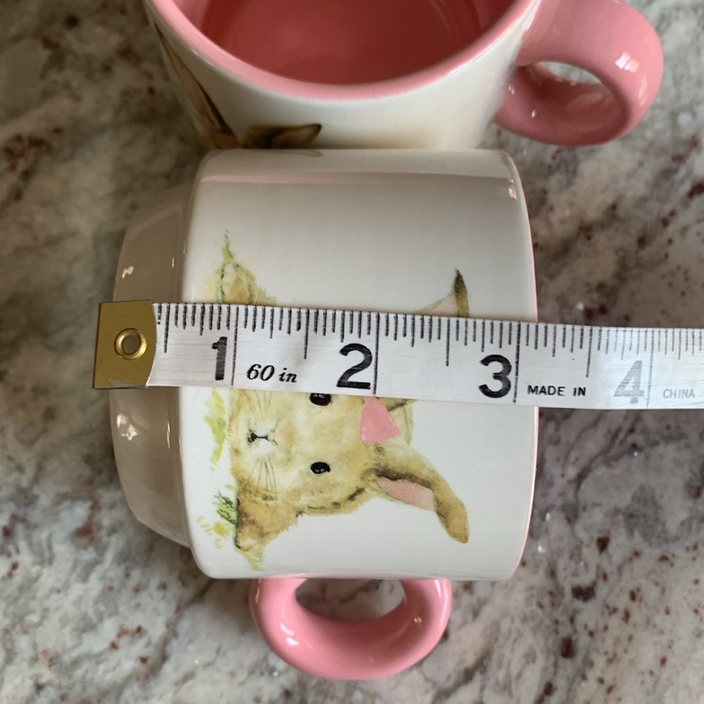 Hello Spring Bunny Stackable Mug Set - Picture 10 of 10